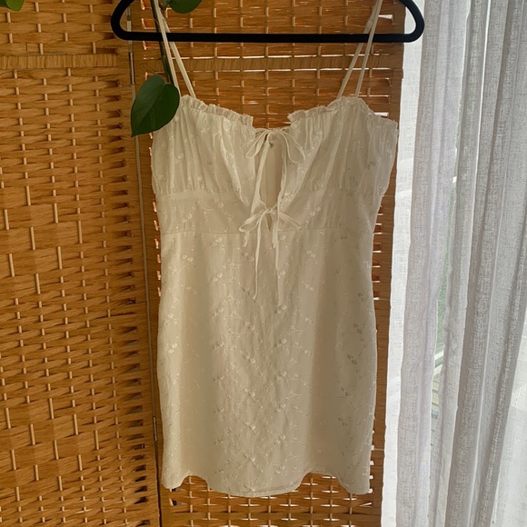 Blue blush - summer dress - size S - Picture 1 of 7